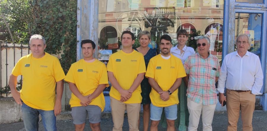 Castelnau-Magnoac se plie en 4 pour le Tour.