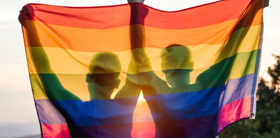 Pau se pare aux couleurs arc-en-ciel ce samedi 1er octobre.